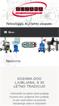 Mobile Screenshot of kozama.si